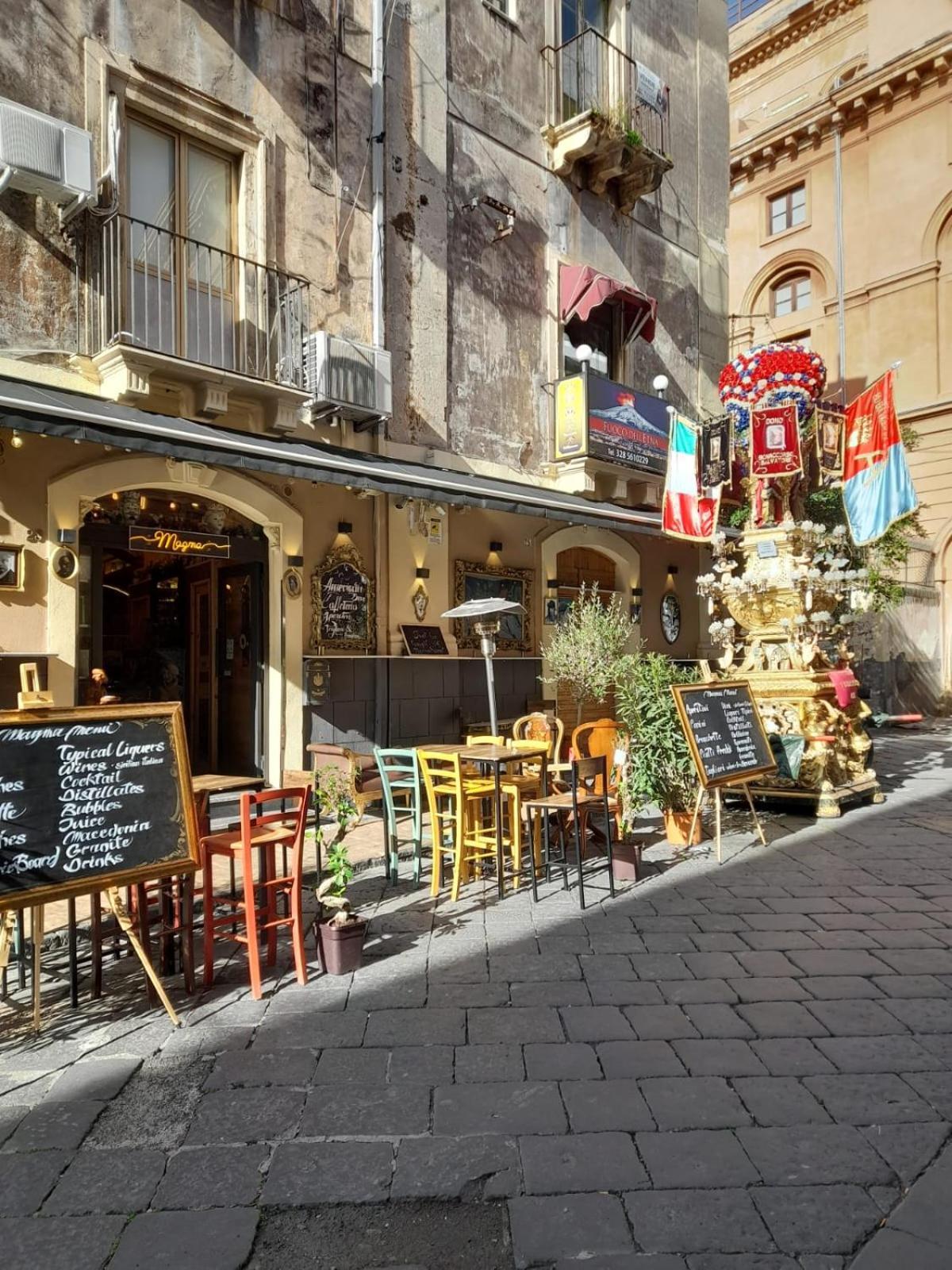 Fuoco Dell'Etna Hotel Catania-Fontanarossai nemzetközi repülőtér Kültér fotó