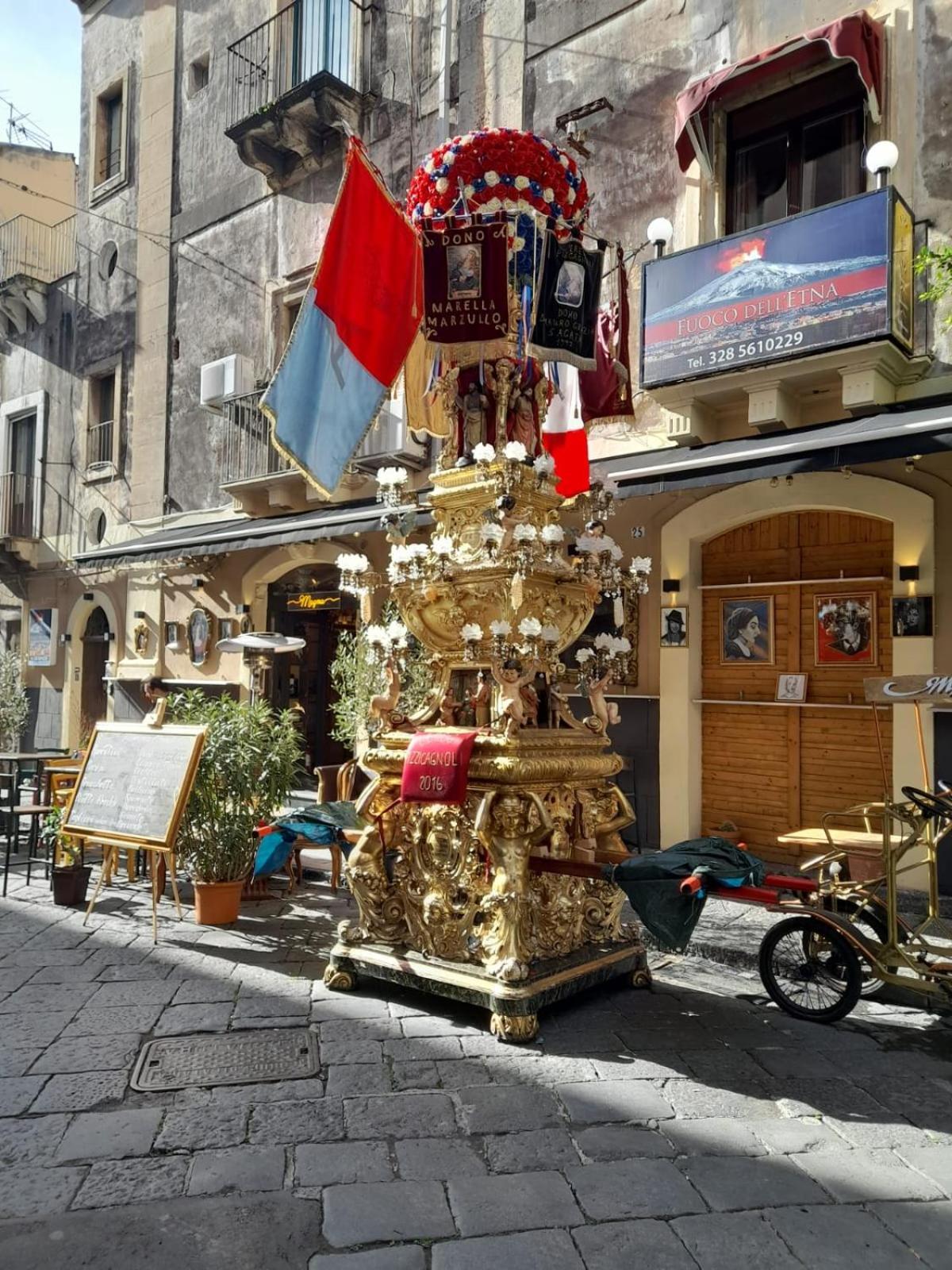 Fuoco Dell'Etna Hotel Catania-Fontanarossai nemzetközi repülőtér Kültér fotó